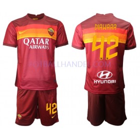 Barn Fotballdrakter AS Roma Amadou Diawara 42 Hjemme 2020-21 Kortermet